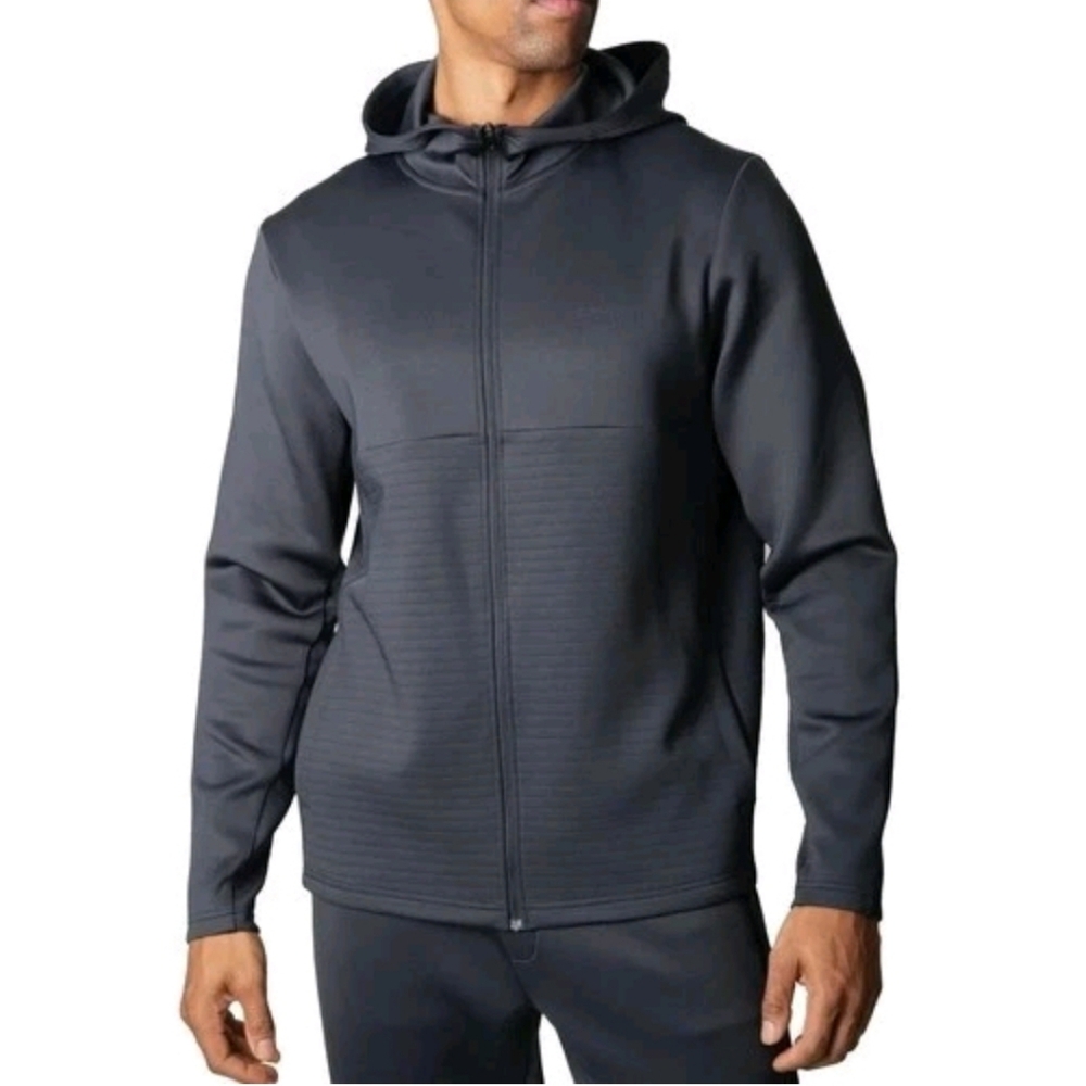 Spyder Active Men's‎ Full Zip Up Hoodie / Black / Large / New